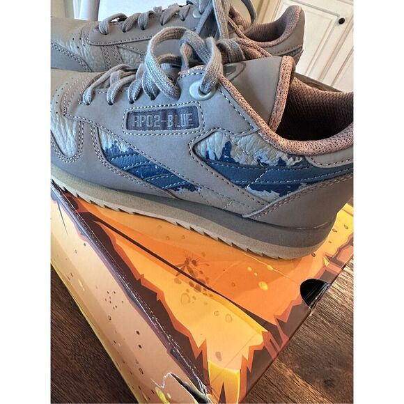 Reebok Classic Leather Ripple Hq6253 Pure Gray Jurassic World unisex sneaker for - Picture 12 of 12